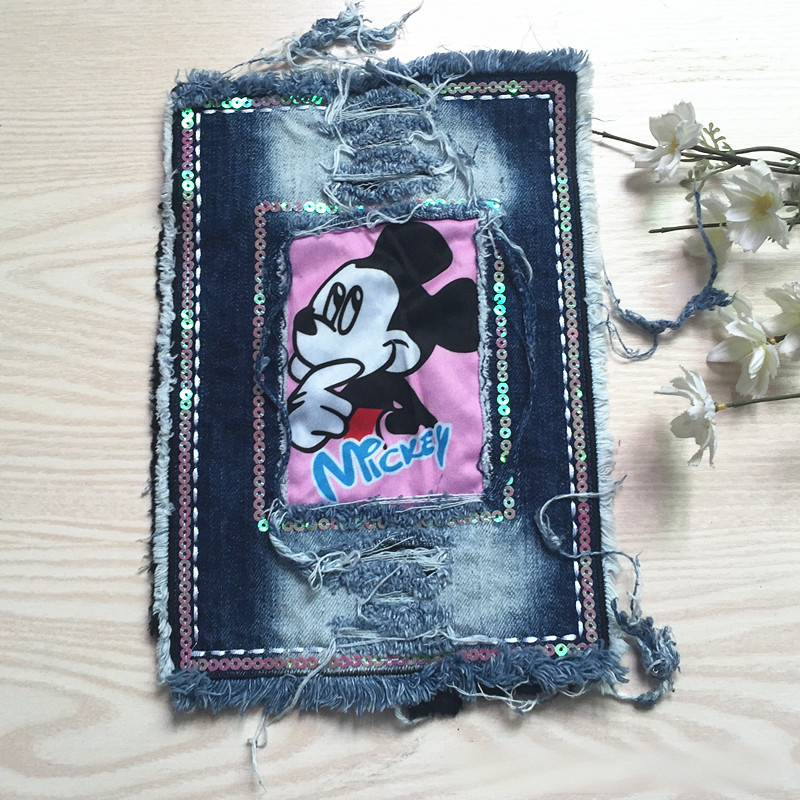 SUPERVALUECHOICE HCSEYC00012 Denim cartoon clothing fabric patches