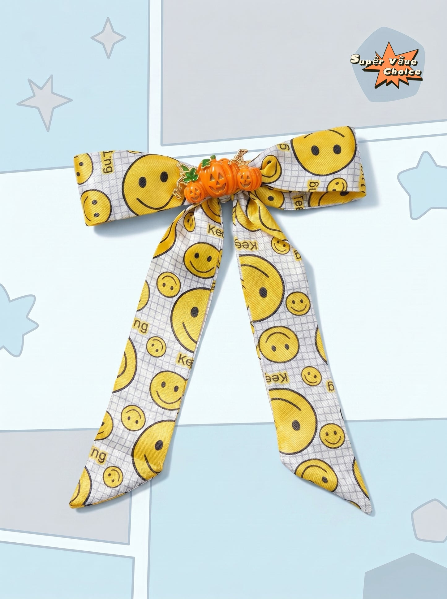 SUPERVALUECHOICE HCSESA00001 Smiley Face Bow Brooch
