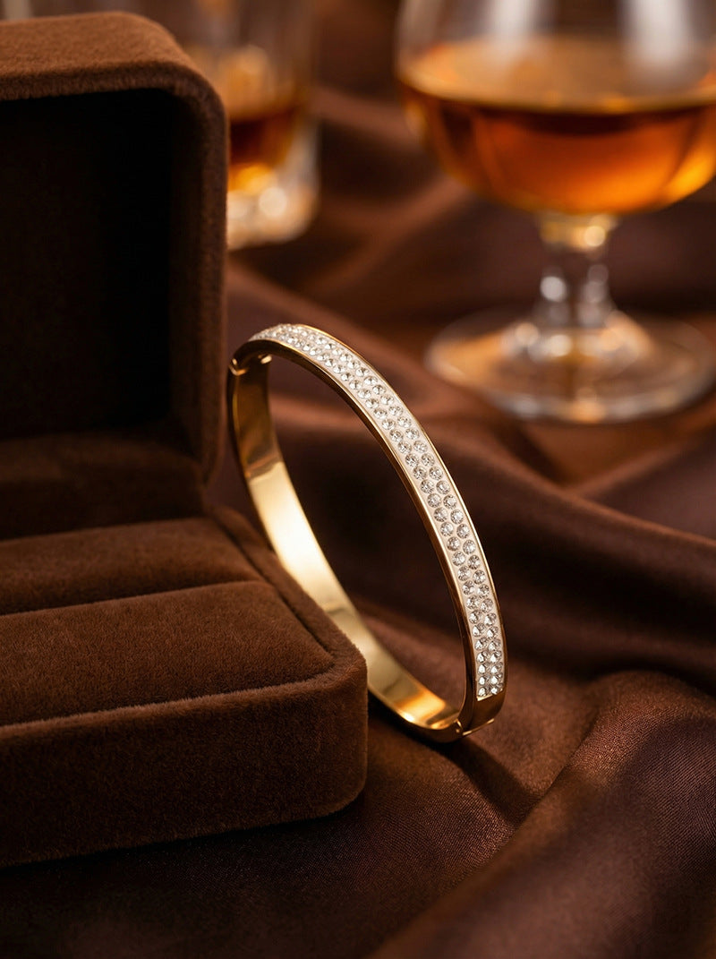 SUPÊR VÃLUE CHOICE HCSEX00044 Full-Diamond Irregular Bracelet