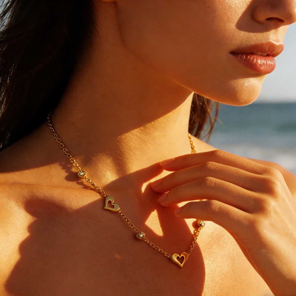 SUPERVALUECHOICE HCSEVA00003 Heart-Shaped Necklace