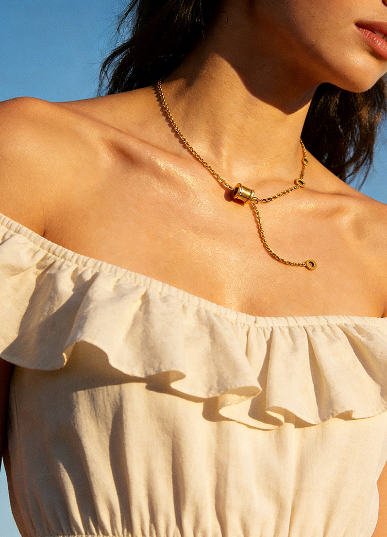 SUPERVALUECHOICE HCSEVA00007 Gold Pendant Necklace