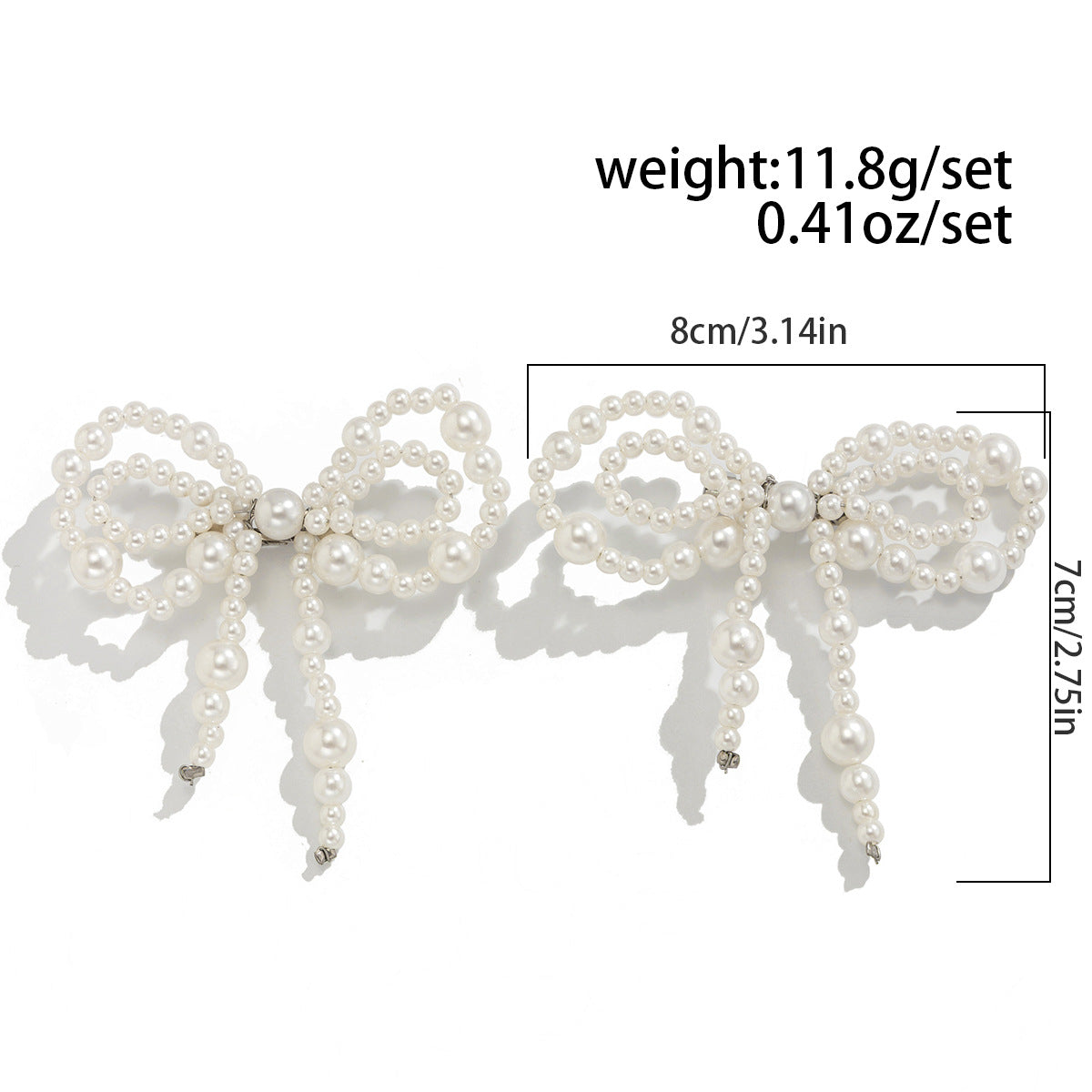 SUPERVALUECHOICE HCSESA00015 Imitation Pearl Bow Brooch