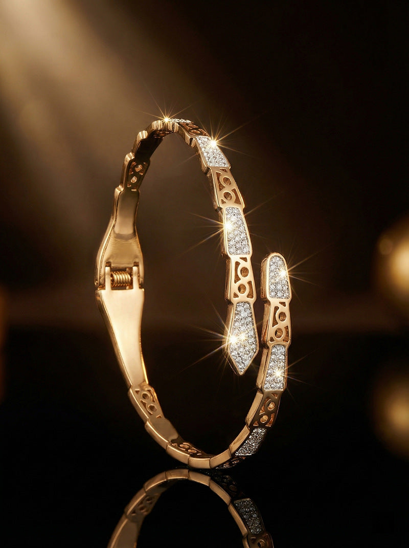 SUPÊR VÃLUE CHOICE HCSEX00012 Snake Bone Bracelet