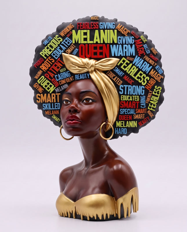 SUPERVALUECHOICE HCSEUA00103  Z-DIY Paintable 3D Resin Face Figurine | Blank Unpainted Craft for Custom Coloring & Decor