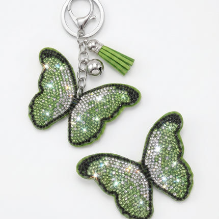 SUPERVALUECHOICE HCSESA00047 Bling Butterfly Brooch Pin & Keyring