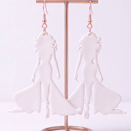 SUPERVALUECHOICE HCSEUB00008 DIY Paint Your Own Resin Earring Kit, 1 Pair with Gold Hooks
