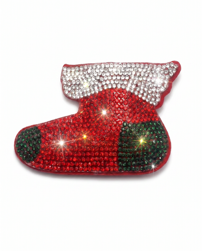 SUPERVALUECHOICE HCSESA00043 Crystal Christmas Series Keychain & Brooch