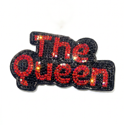 SUPERVALUECHOICE HCSESA00045 Sparkly Rhinestone The Queen Keychain&Brooch