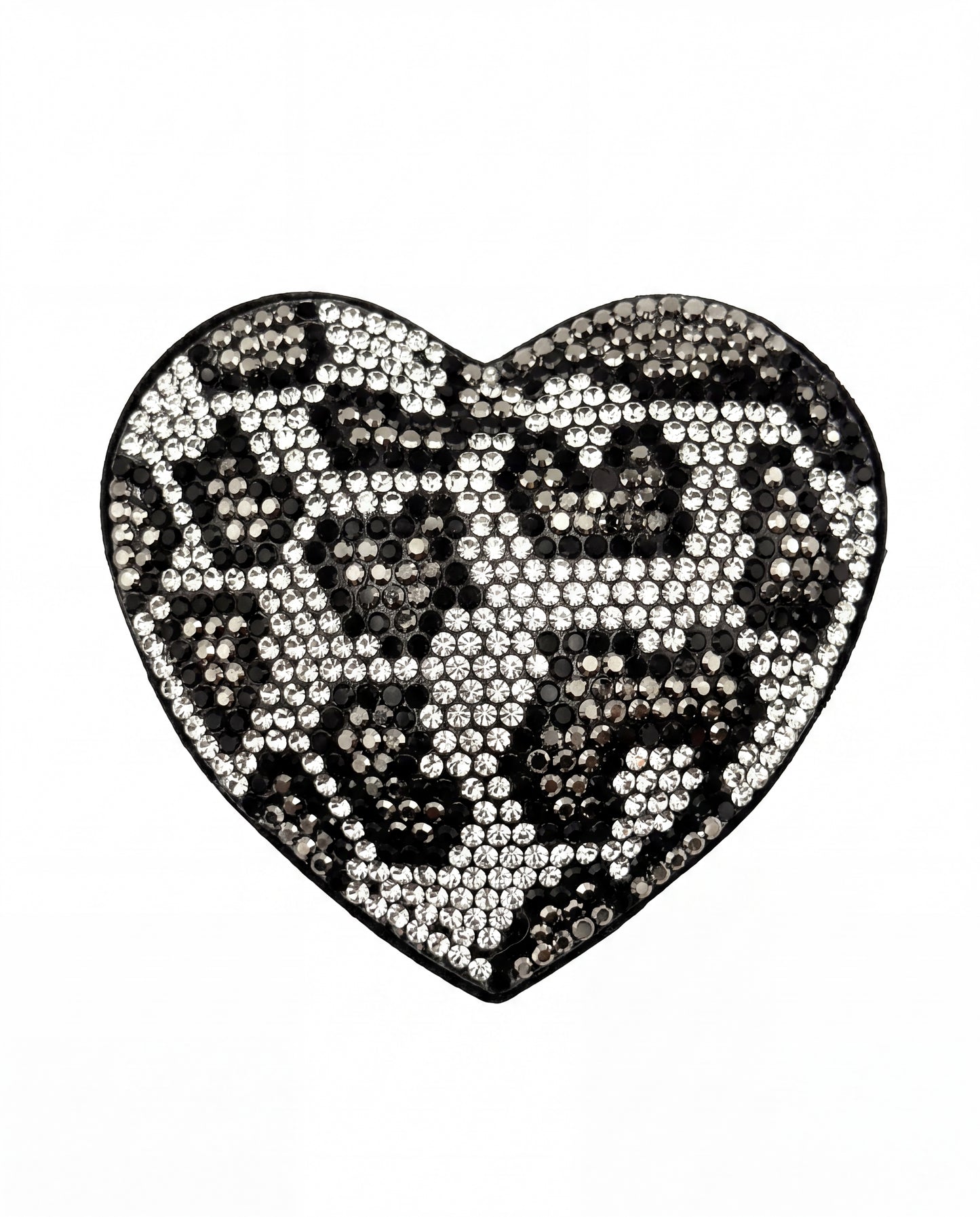 SUPERVALUECHOICE HCSESA00029 Crystal Heart Keychain and Brooch