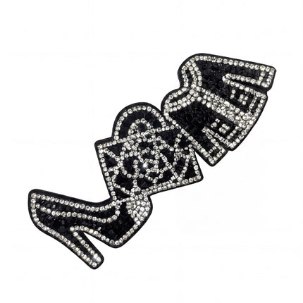 SUPERVALUECHOICE HCSESA00037 Crystal High Heel Keychain and Brooch Multifunctional Bag Charm