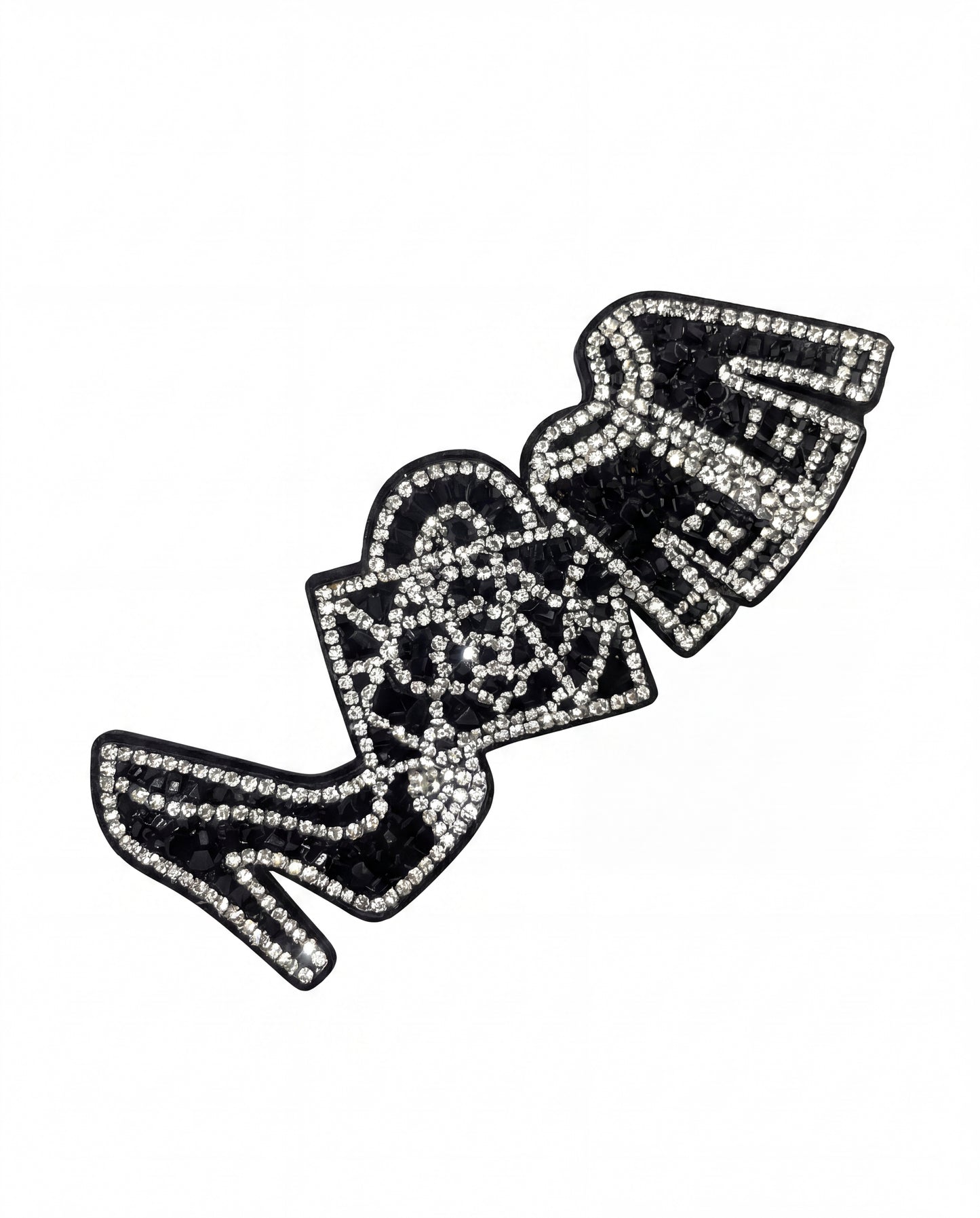 SUPERVALUECHOICE HCSESA00037 Crystal High Heel Keychain and Brooch Multifunctional Bag Charm