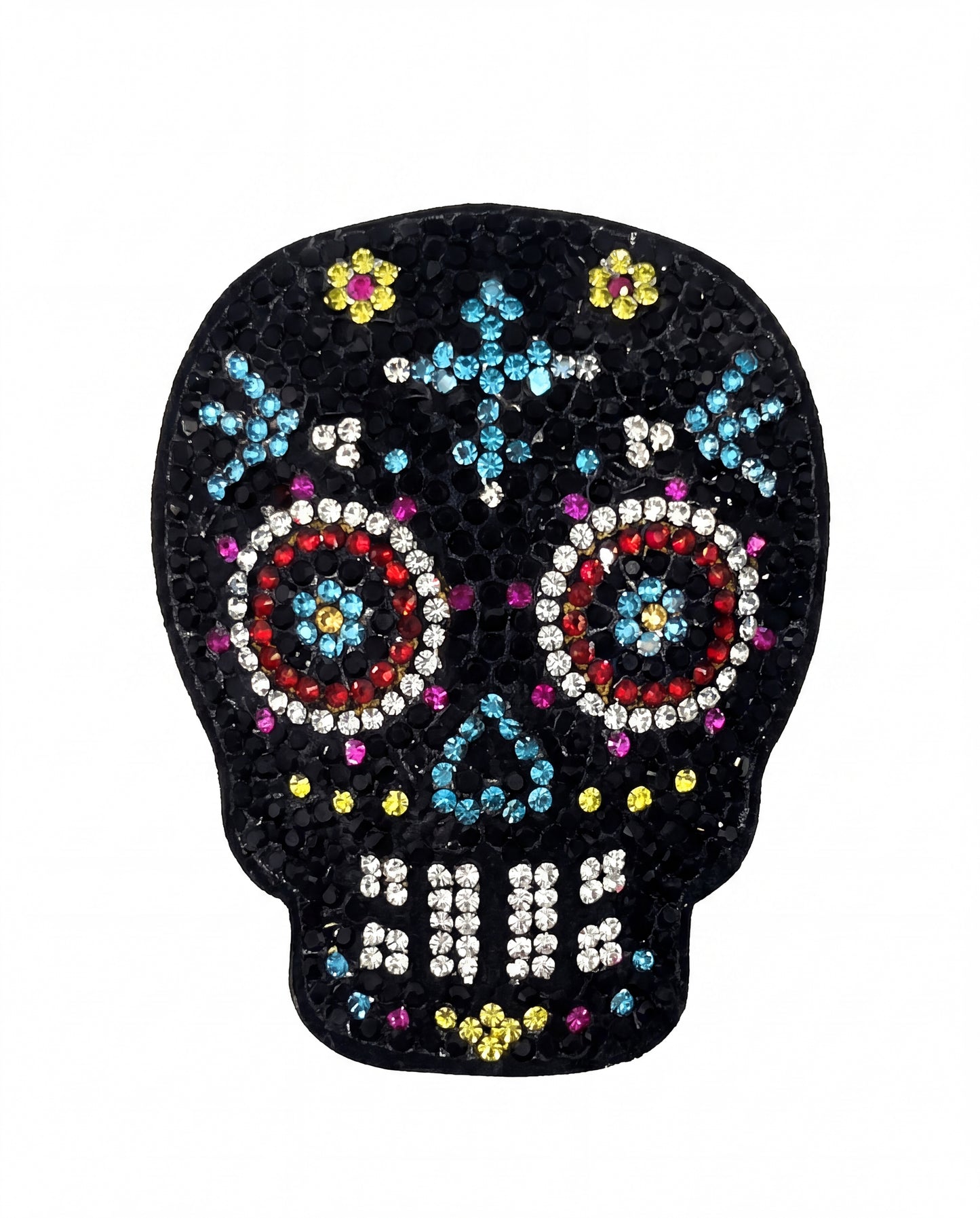 SUPERVALUECHOICE HCSESA00036 Bling Colorful Skull Brooch Brooch & Keyring
