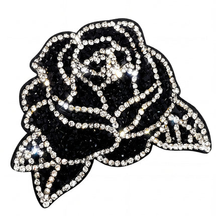 SUPERVALUECHOICE HCSESA00038 Sparkly Rhinestone Rose Keychain & Brooch