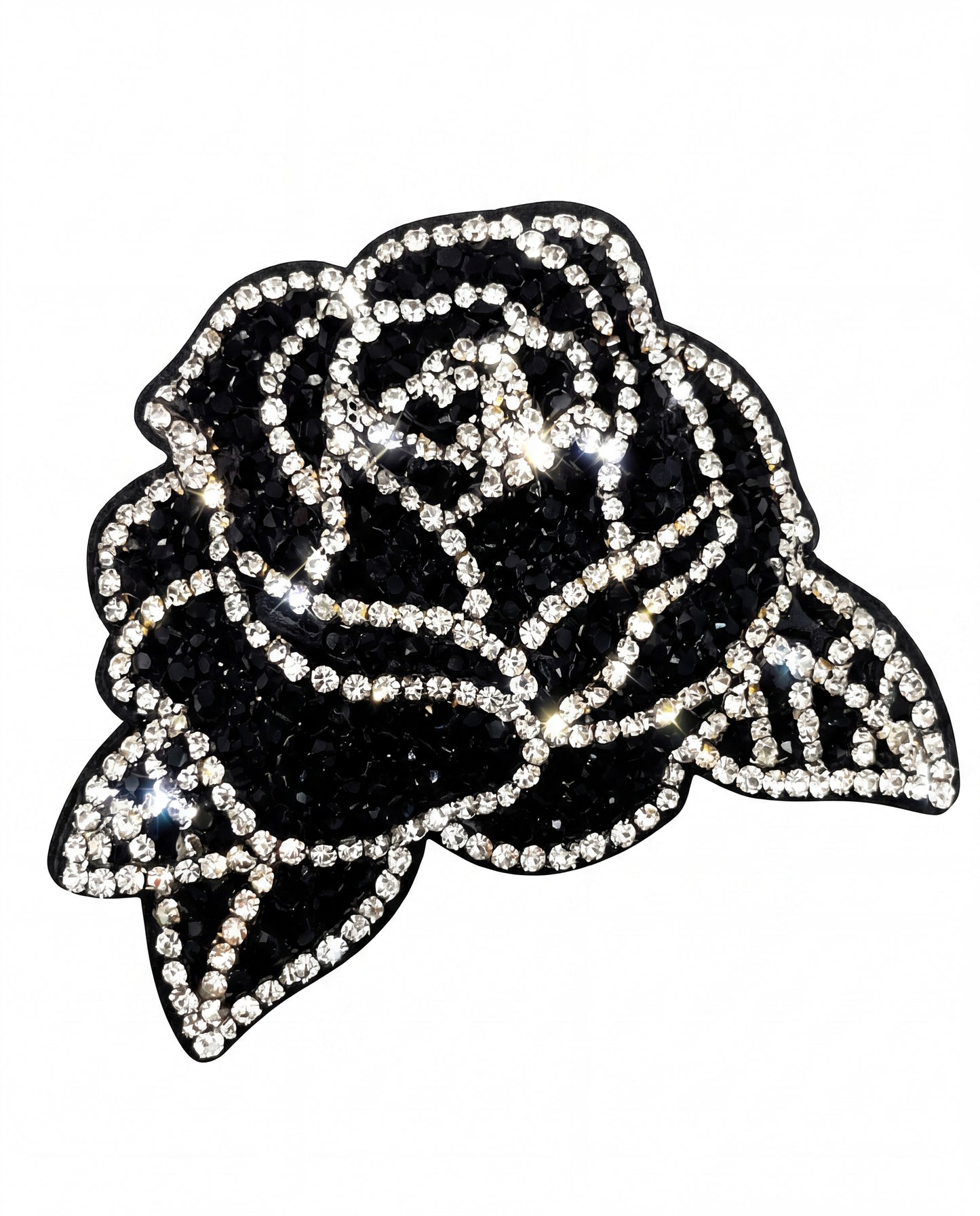 SUPERVALUECHOICE HCSESA00038 Sparkly Rhinestone Rose Keychain & Brooch
