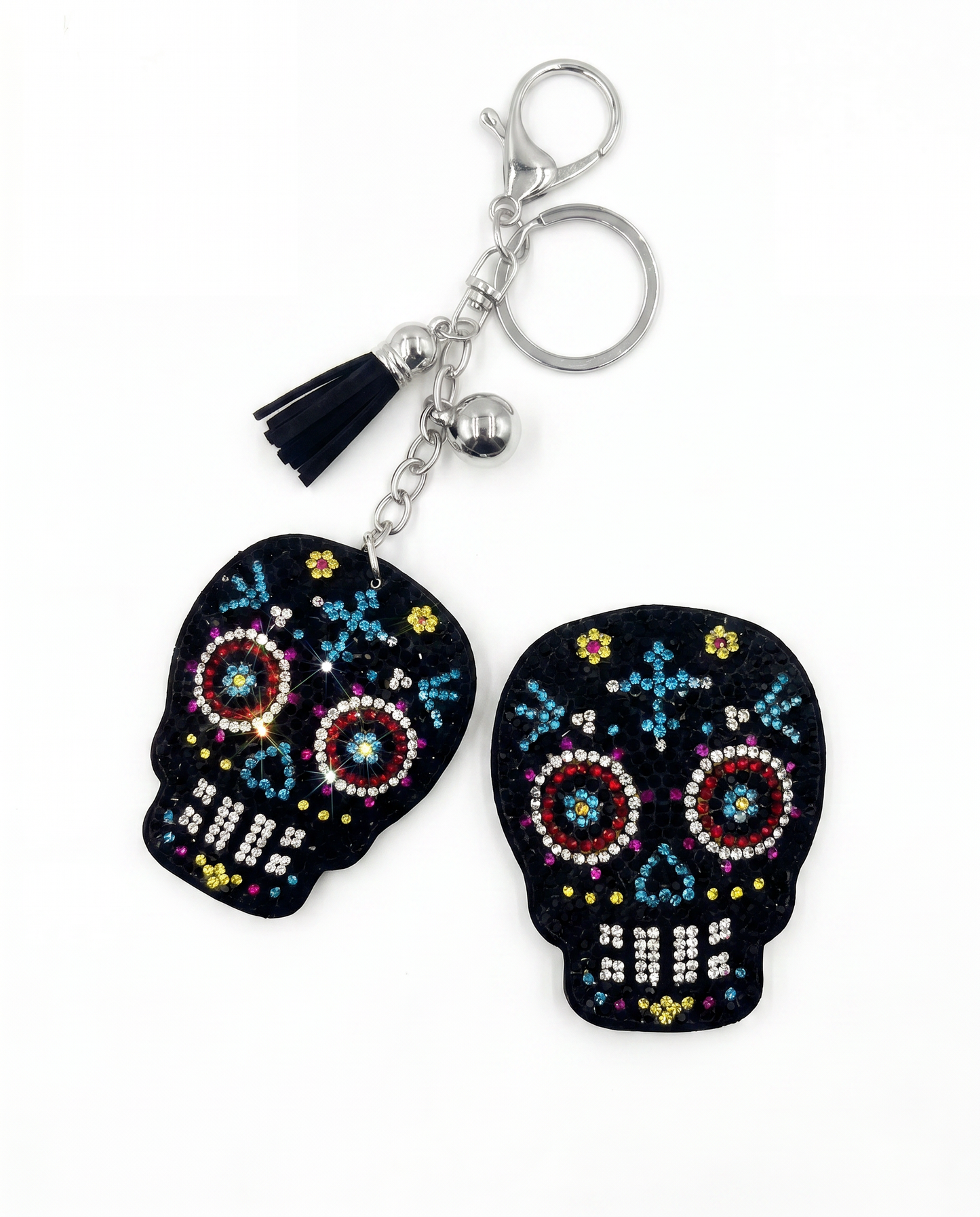 SUPERVALUECHOICE HCSESA00036 Bling Colorful Skull Brooch Brooch & Keyring
