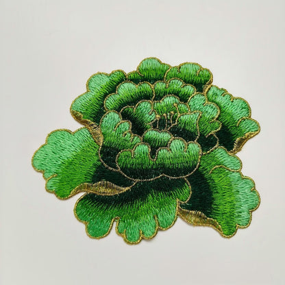 SUPERVALUECHOICE HCSEYB00074 Floral Embroidered Fabric Patches 4.72'' X 5.7''