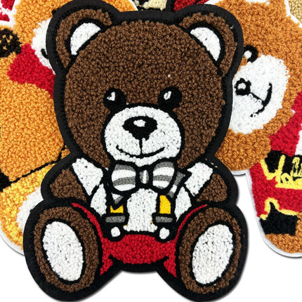 SUPERVALUECHOICE  HCSEYA00019 Teddy Bear Chenille Embroidered Clothing Patches