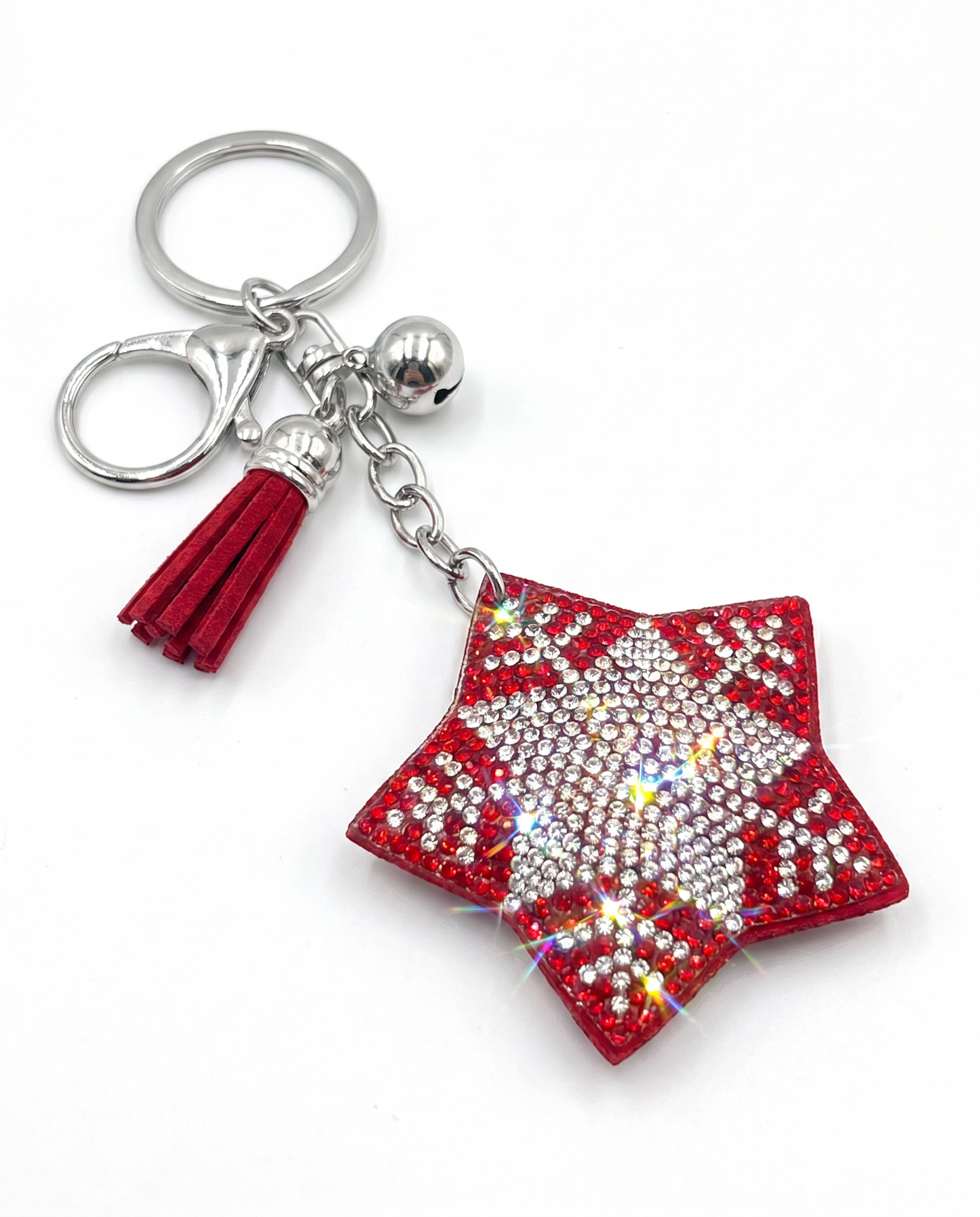 SUPERVALUECHOICE HCSESA00043 Crystal Christmas Series Keychain & Brooch