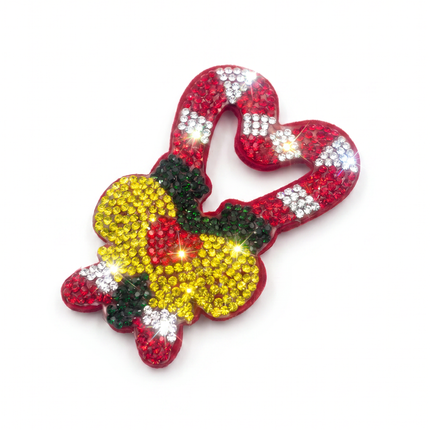 SUPERVALUECHOICE HCSESA00043 Crystal Christmas Series Keychain & Brooch