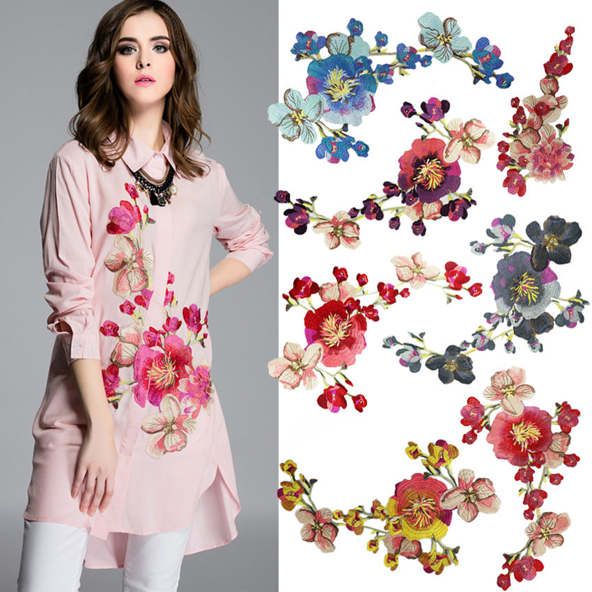 SUPERVALUECHOICE HCSEYB00037 Embroidered Water-Soluble Lace Fabric Patch