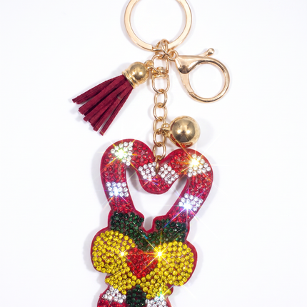 SUPERVALUECHOICE HCSESA00043 Crystal Christmas Series Keychain & Brooch