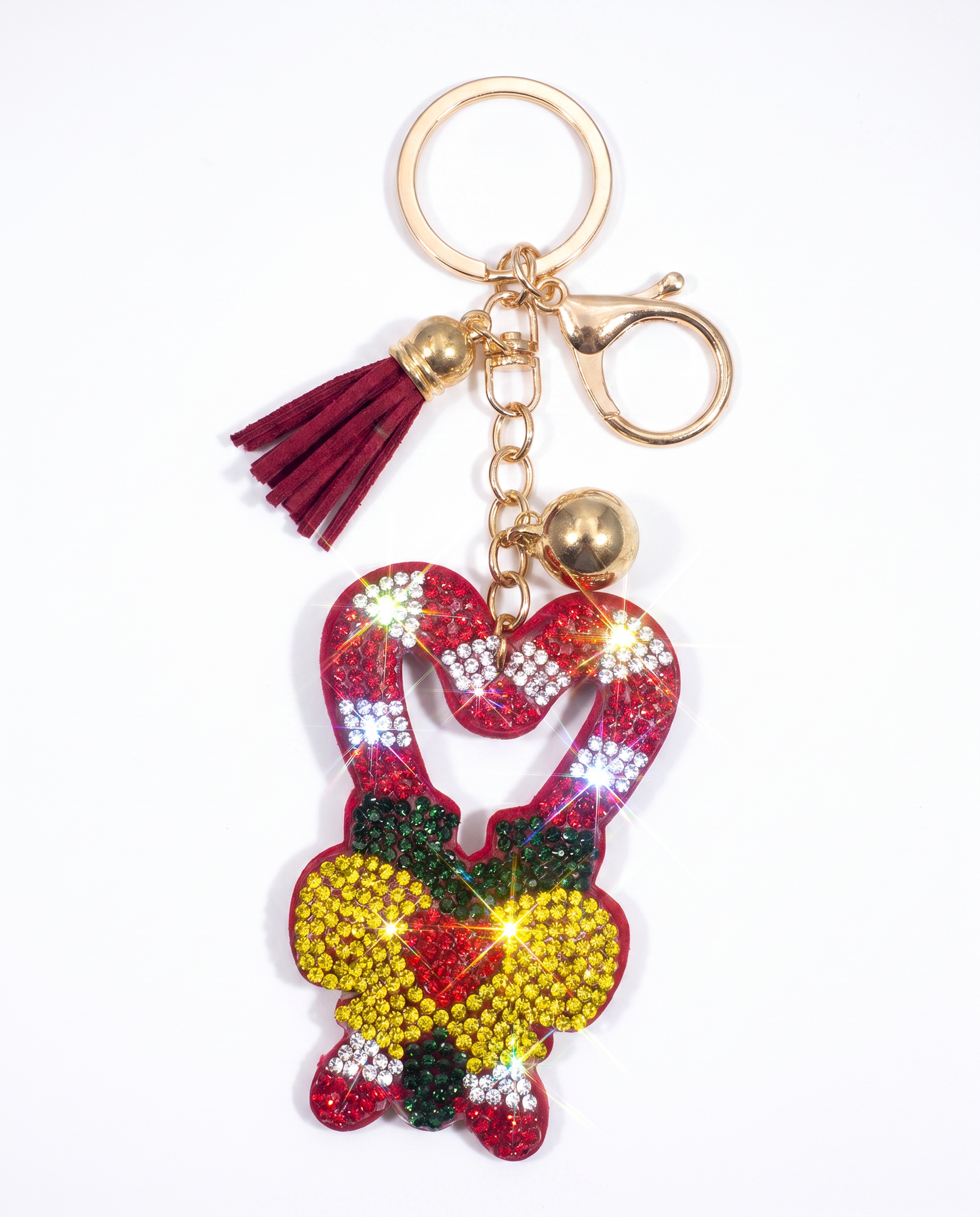SUPERVALUECHOICE HCSESA00043 Crystal Christmas Series Keychain & Brooch