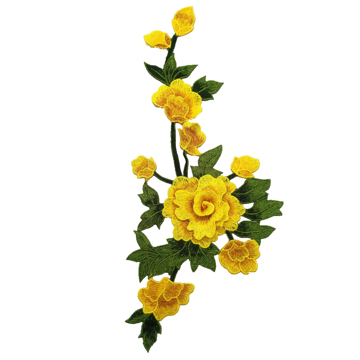 SUPERVALUECHOICE HCSEYB00038 3D Floral Embroidered Fabric Patches