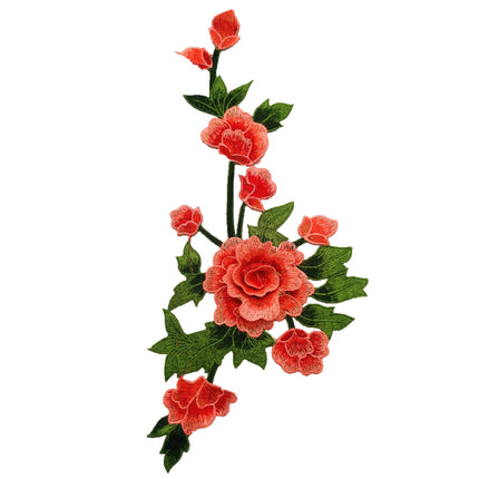 SUPERVALUECHOICE HCSEYB00038 3D Floral Embroidered Fabric Patches