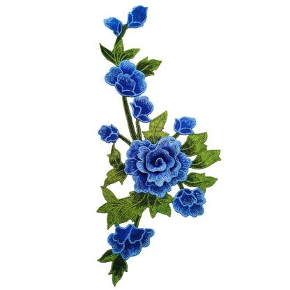 SUPERVALUECHOICE HCSEYB00038 3D Floral Embroidered Fabric Patches