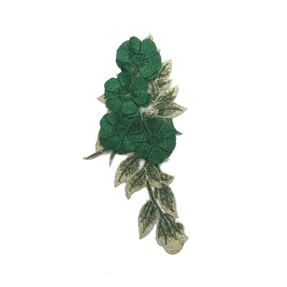 SUPERVALUECHOICE HCSEYB00069 Floral Embroidered Fabric Patches 3.93'' X 7.87''