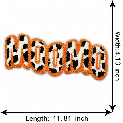 SUPERVALUECHOICE  HCSEYA00020 Text Chenille Iron On Patch