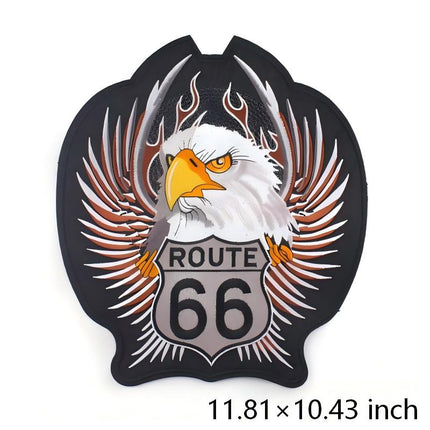 SUPERVALUECHOICE HCSEYH00001 Motorcycle Eagle Skull Embroidered Iron On Patches