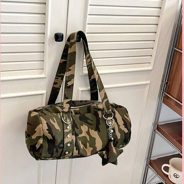 SuperValueChoice HCSEFA00062 Star & Leopard Print Bag, Shoulder Underarm Bag Hiking Accessories