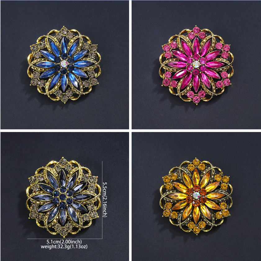 SUPERVALUECHOICE HCSESA00016 Sunflower Brooch