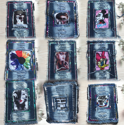 SUPERVALUECHOICE HCSEYC00012 Denim cartoon clothing fabric patches