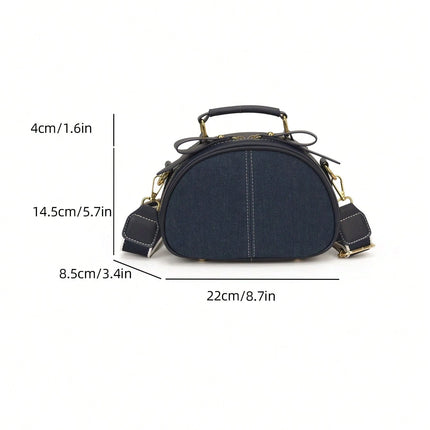 SuperValueChoice HCSEFA00053 New Fashion Minimalist Versatile Patchwork Design Casual Retro Handbag