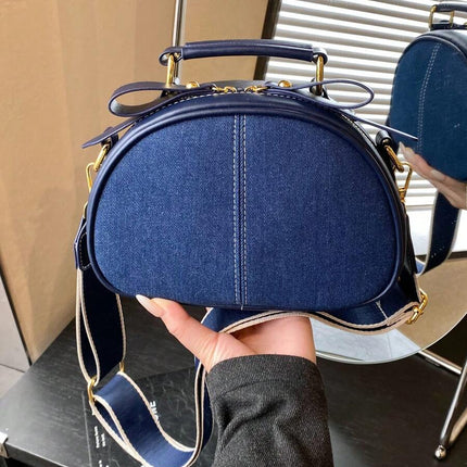 SuperValueChoice HCSEFA00053 New Fashion Minimalist Versatile Patchwork Design Casual Retro Handbag