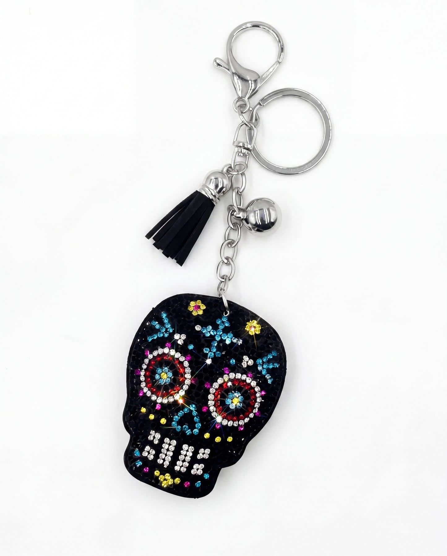 SUPERVALUECHOICE HCSESA00036 Bling Colorful Skull Brooch Brooch & Keyring