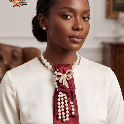 SUPERVALUECHOICE HCSEZA00006 Red Pearl Tie