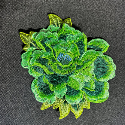 SUPERVALUECHOICE HCSEYB00065 Floral Embroidered Fabric Patches 5.11'' X 5.9''