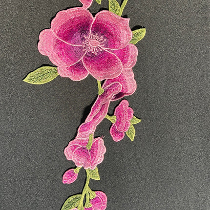 SUPERVALUECHOICE HCSEYB00059 Floral Embroidered Fabric Patches