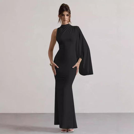 SVCD000098 Women's Plain Dress, Lace Up Dress, Party Dress, Tie Front Dress, Elegant Square Neck Midi Dress, Birthday Dresses, Dresses for Women, Women's Clothing