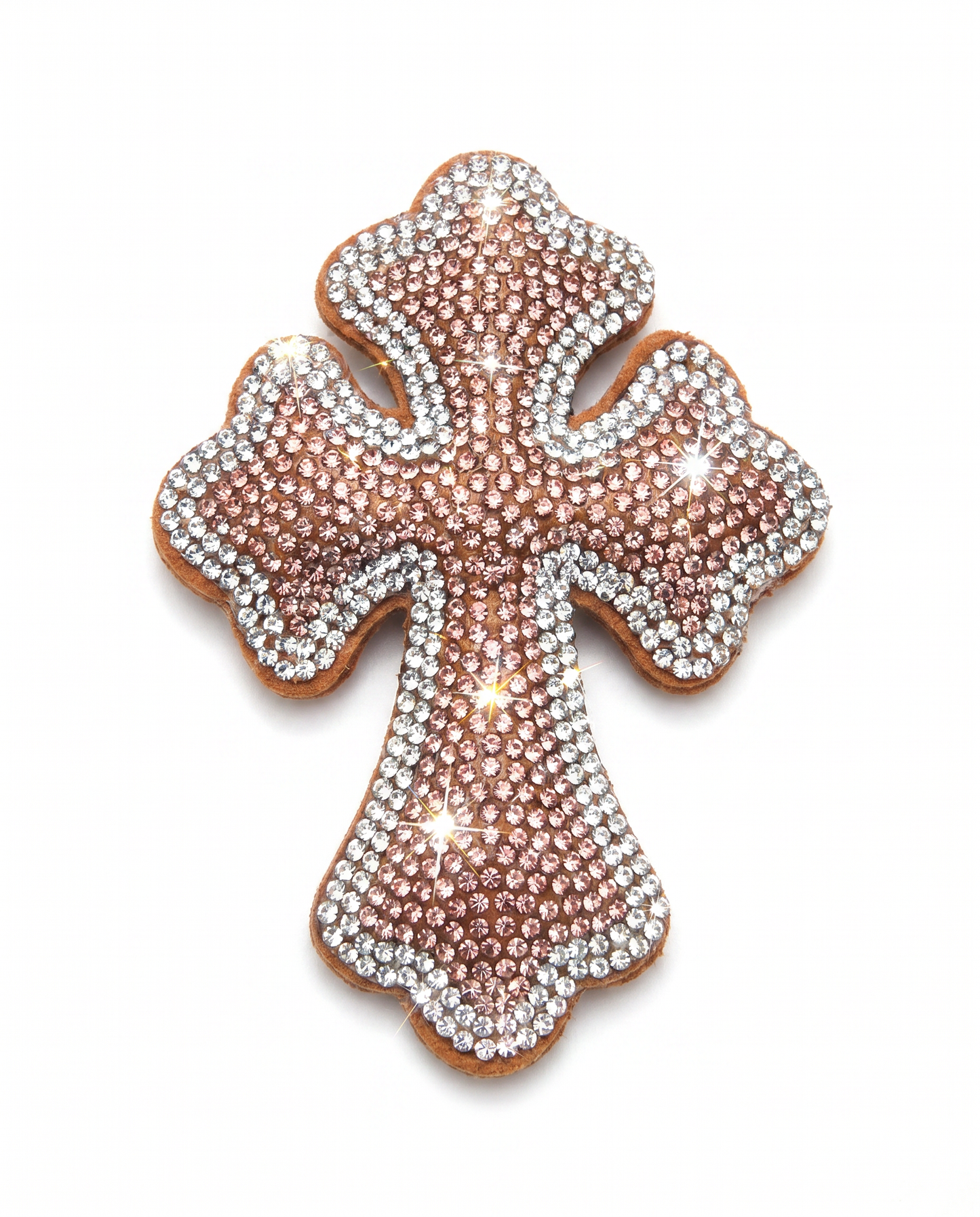 SUPERVALUECHOICE HCSESA00024 Rhinestone Cross Keychain & Brooch