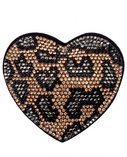 SUPERVALUECHOICE HCSESA00029 Crystal Heart Keychain and Brooch