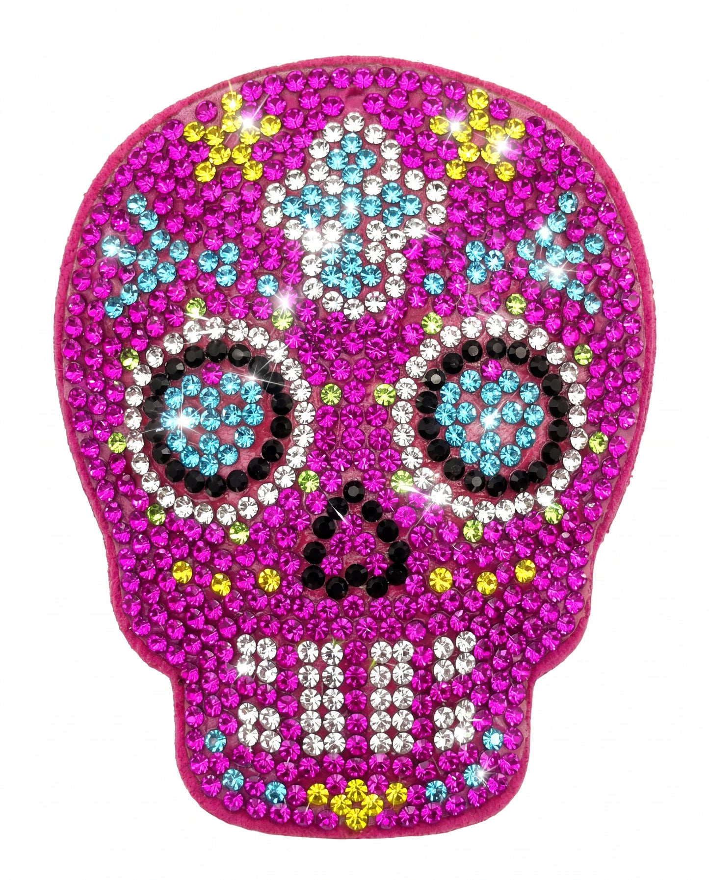 SUPERVALUECHOICE HCSESA00036 Bling Colorful Skull Brooch Brooch & Keyring