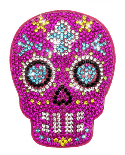 SUPERVALUECHOICE HCSESA00036 Bling Colorful Skull Brooch Brooch & Keyring