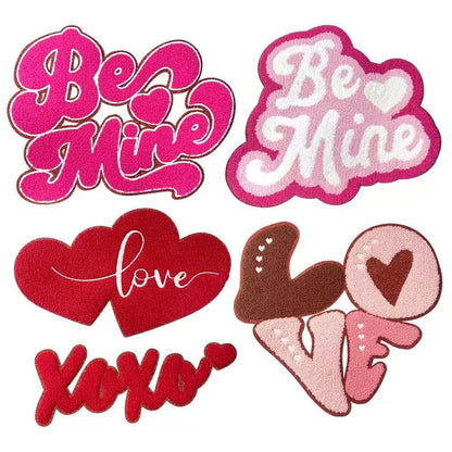 SUPER VALUE CHOICE  HCSEYA00016 Pink Letter Patches