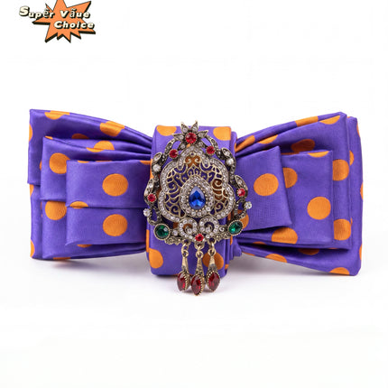 SUPERVALUECHOICE HCSEZA00015 Polka-dot bow tie