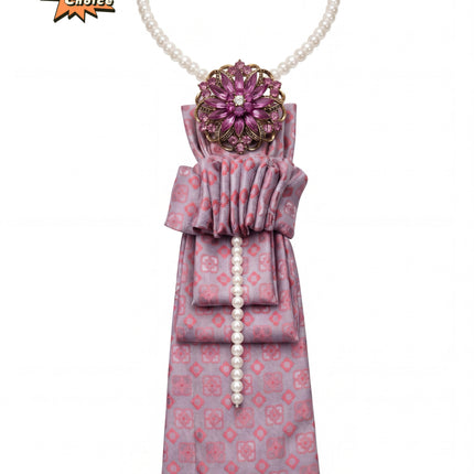 SUPERVALUECHOICE HCSEZA00012 Light purple pearl tie