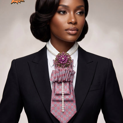 SUPERVALUECHOICE HCSEZA00012 Light purple pearl tie